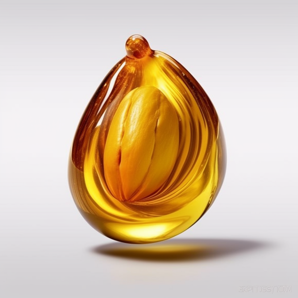 Argan oil droplet, a key natural ingredient in WNt London hair care products