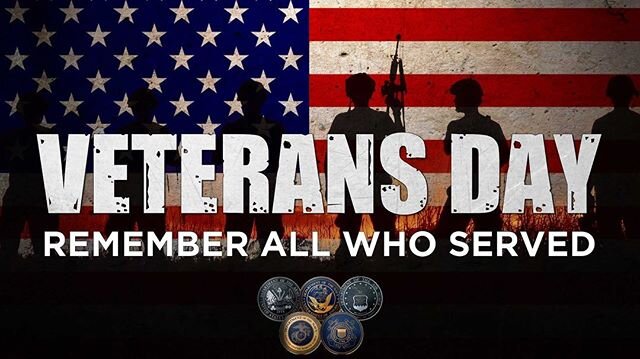 To all veterans of all branches: Thank you for your sacrifice, your bravery, and the example you set for us all. In short, thank you for your service! To all those who have served, and those who continue to serve&hellip; Happy Veterans Day! That bein