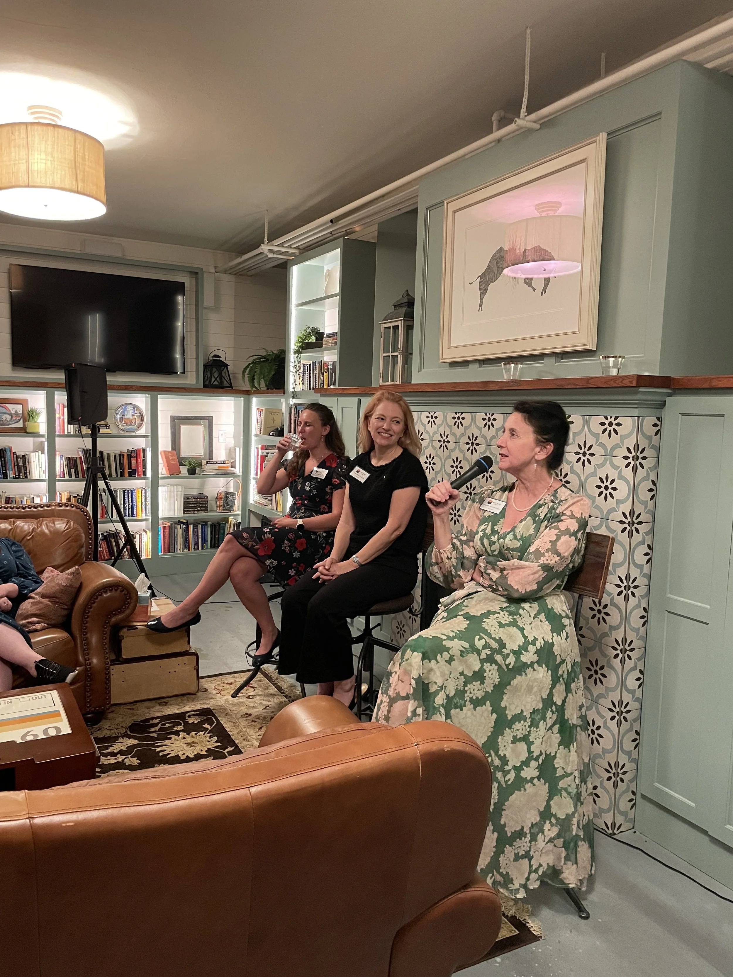 The talkback with playwright Fleur Alys Dobbins and director Elizabeth Teefy McGregor