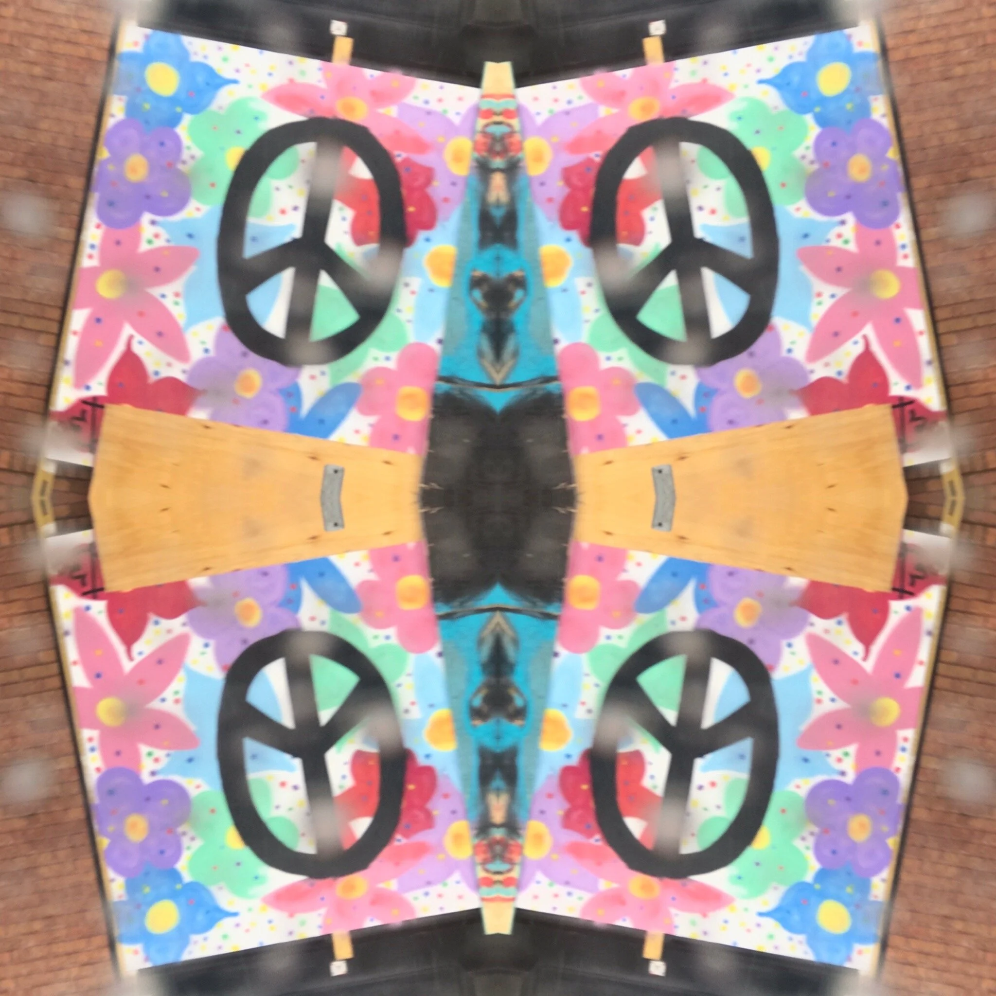  Just a little of the response by artists on the boarded up buildings in my neighborhood. 