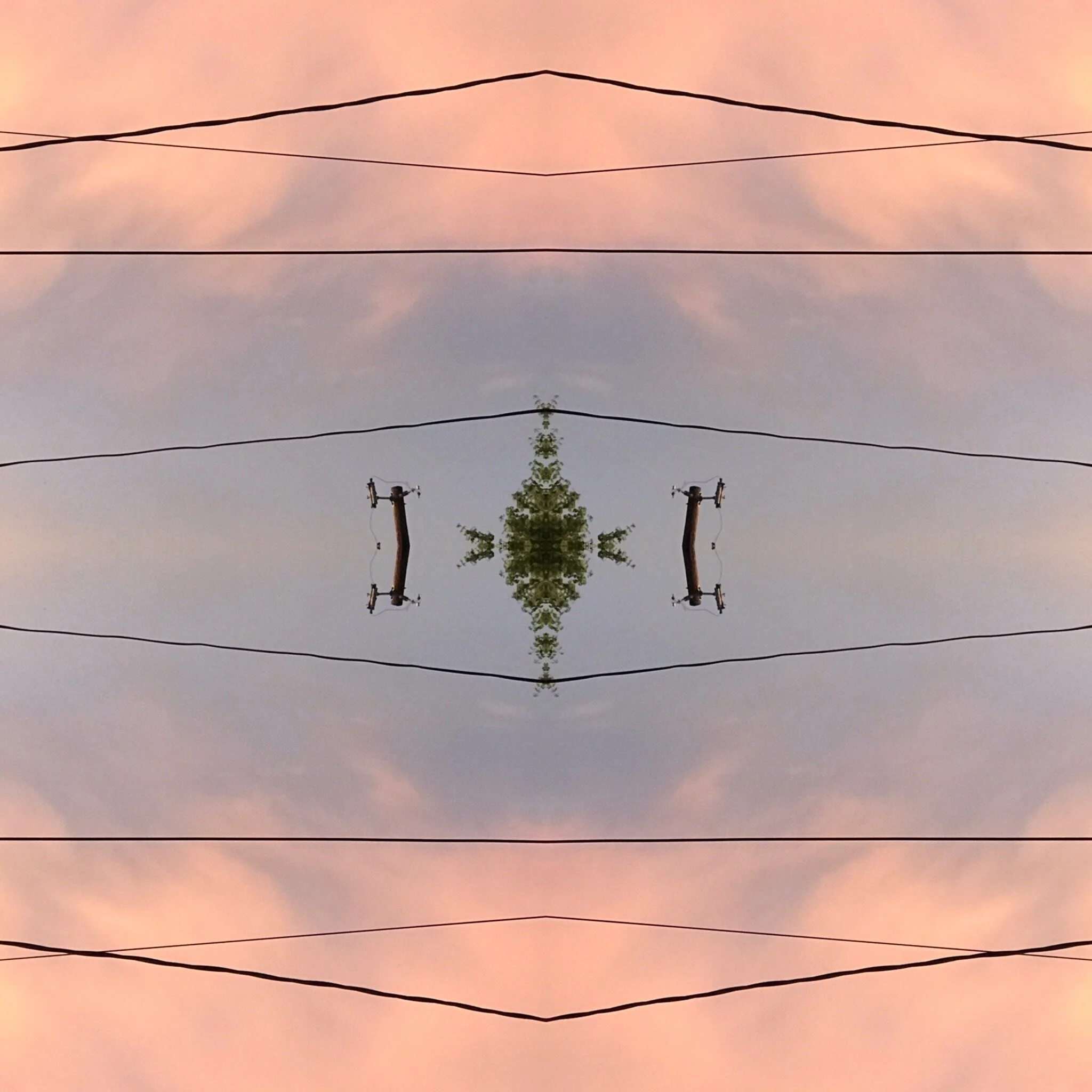  Nature’s sky with human overlay. Will we learn from this? 