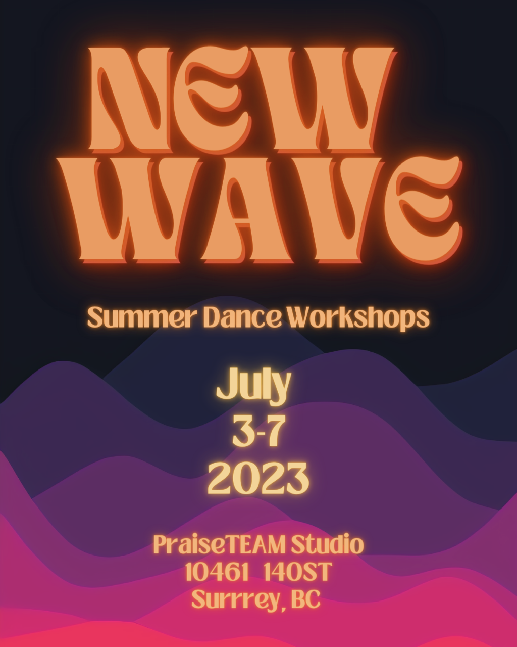 New Wave Summer Workshop 2023