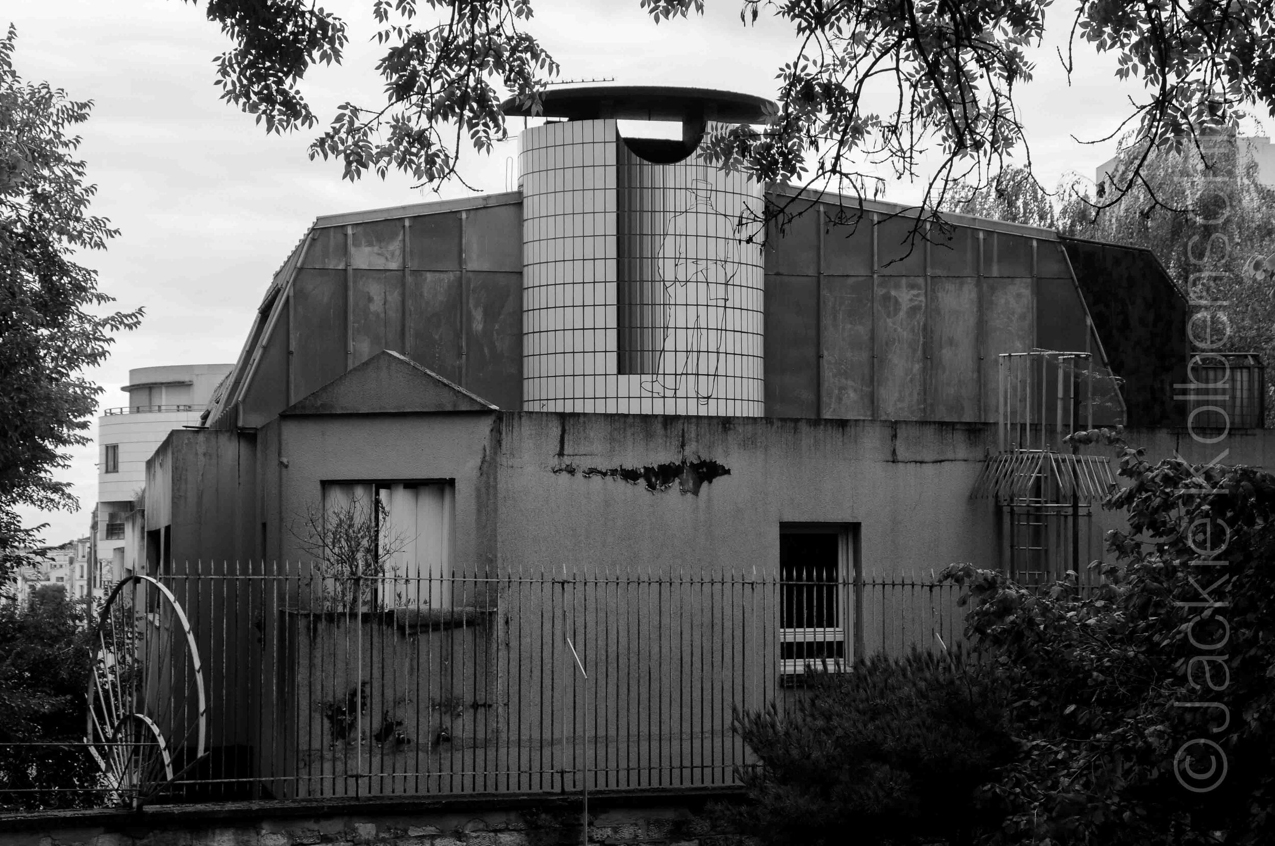 Behind Père LaChaise