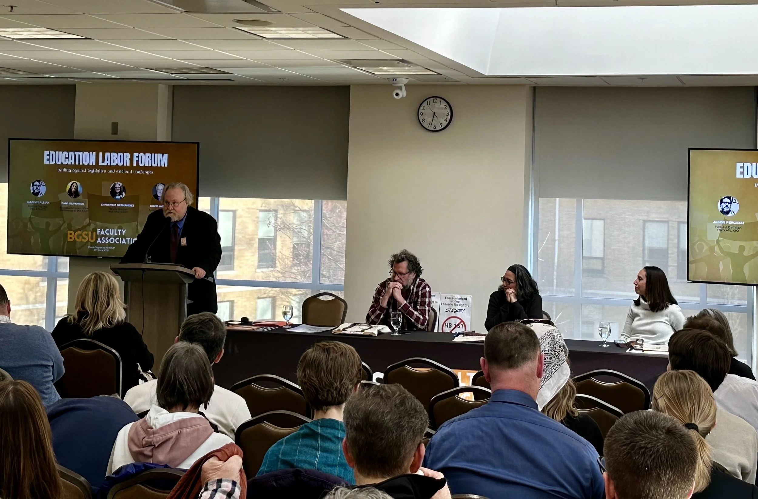 BGSU-FA hosts Education Labor Forum 