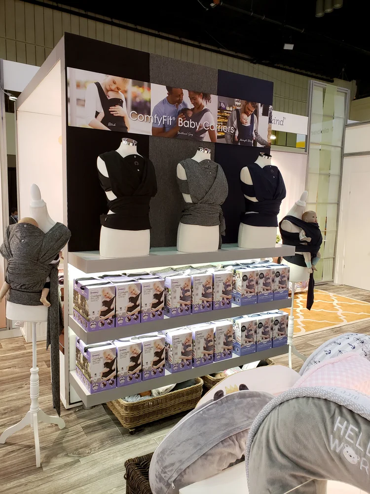 Booth wall installation