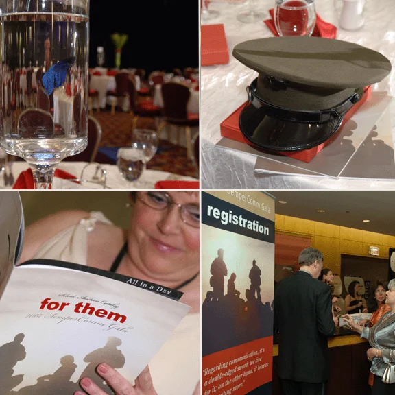 SemperComm black tie gala for 600 guests