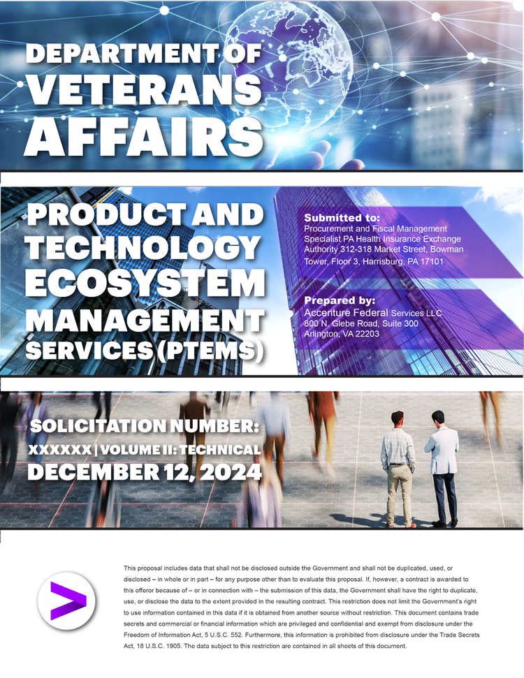 Accenture proposal design