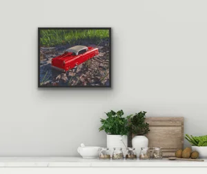 Tootsietoy Olds 98 20” x 16” — Wilhite