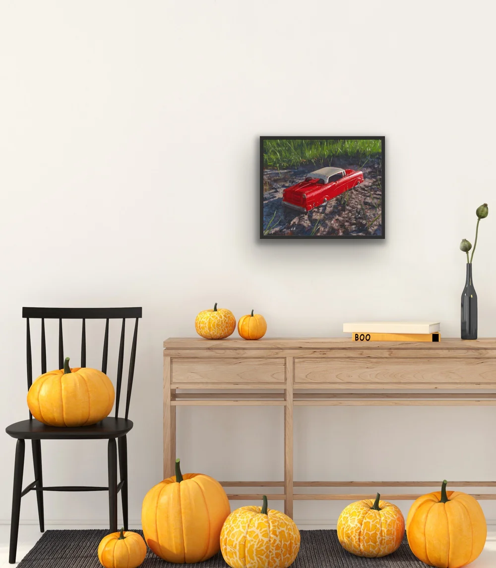 Tootsietoy Olds 98 20” x 16” — Wilhite