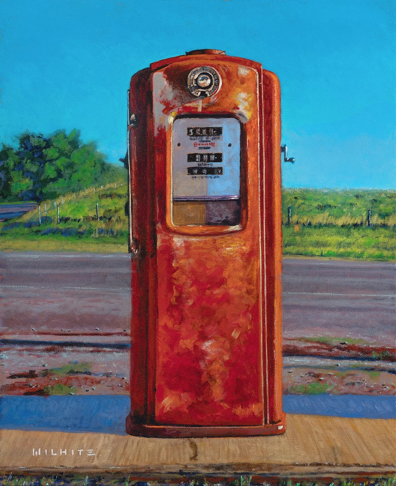 Gas Pump 16"x20"