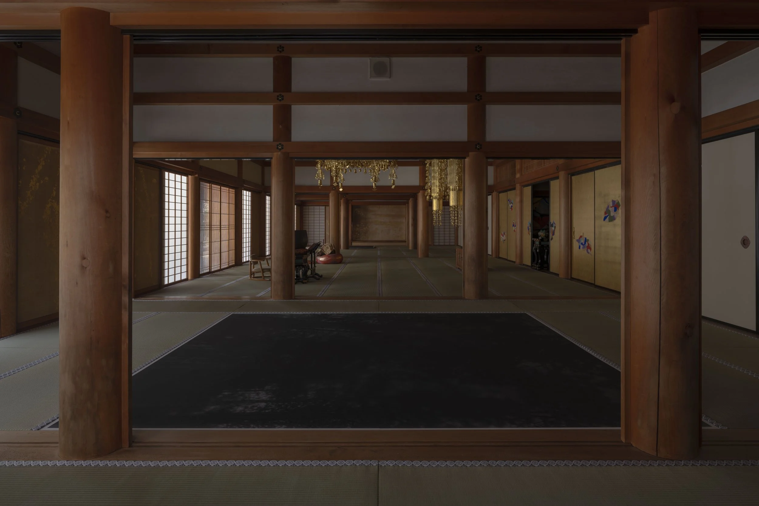 水彩画『浅草 伝法院通り』 注文制作します 水彩画原画 あじさい・鎌倉 明月院 ＃511