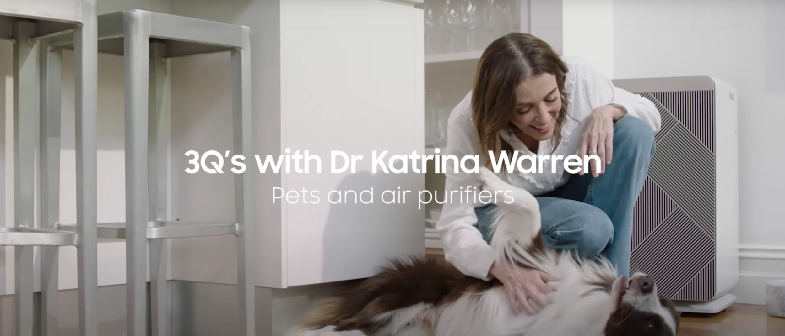 3 Q's with Dr Katrina Warren on Air Purifiers