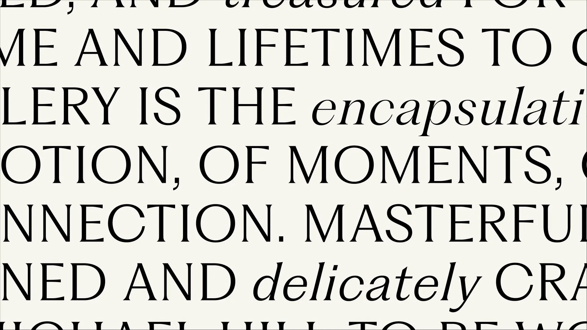 The new typographic palette reflects the craft and precision of jewellery making, creating a sense of contemporary elegance. (You can also see some of my writing, exciting.) 
