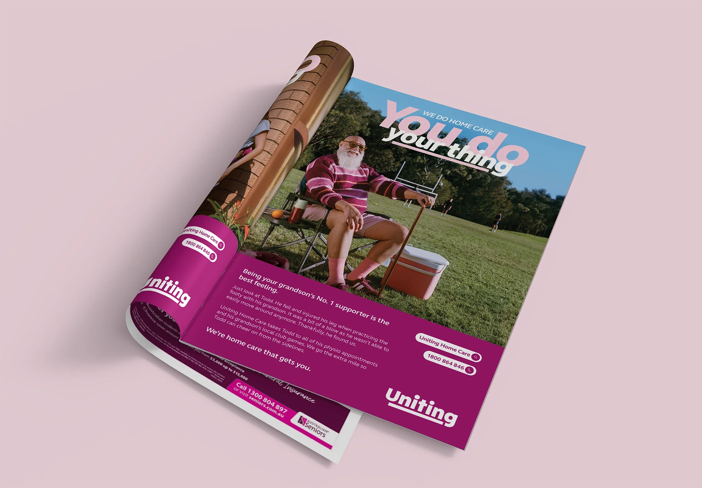 We also did long-form print ads! That I wrote in less than a day... I was stressed.