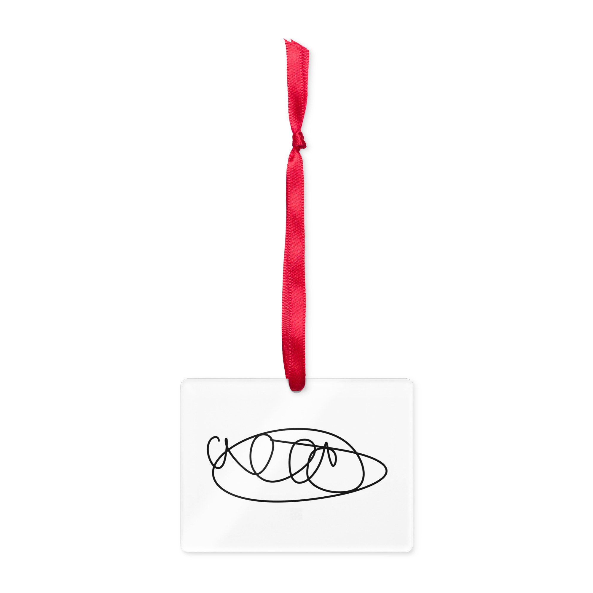 Alec Acrylic Ornament