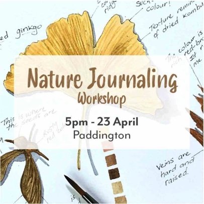 Nature Journaling Biome Paddington