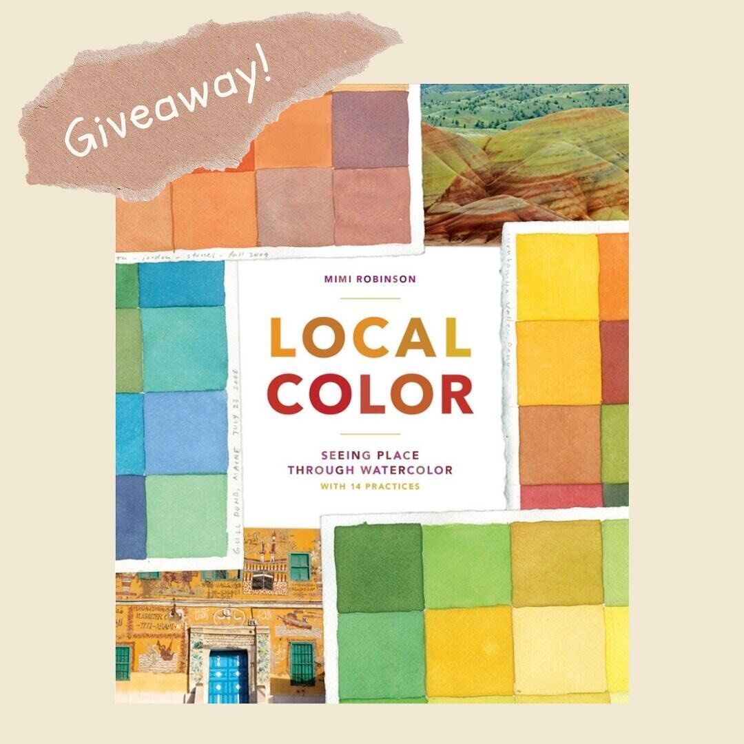We will have one final giveaway to celebrate Day 7 of International Nature Journaling Week! ⁣
⁣
I believe that one of the best ways to connect with and honour nature is to pay attention to the colours we see around us in the landscape. This can be it