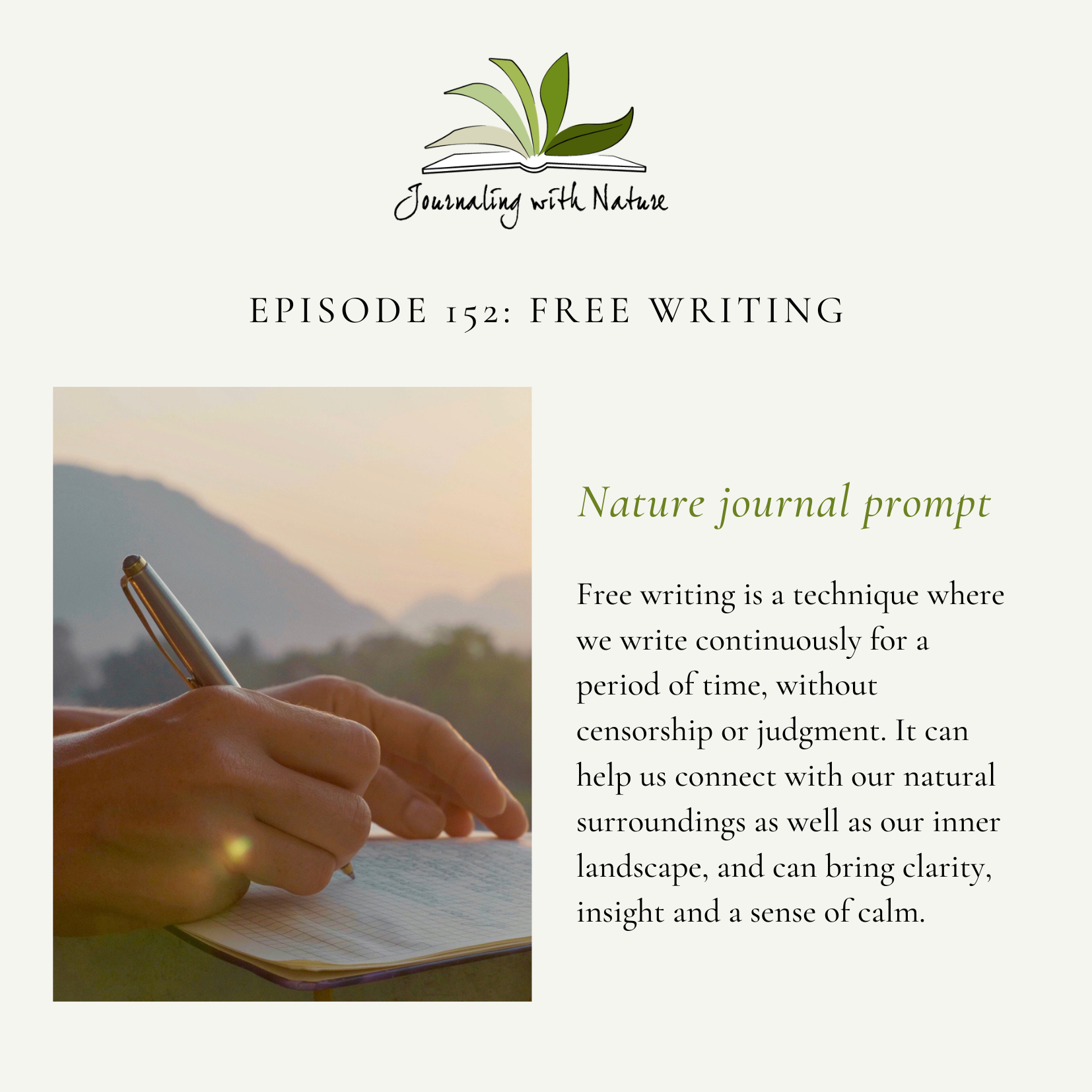 Episode 152: Free writing