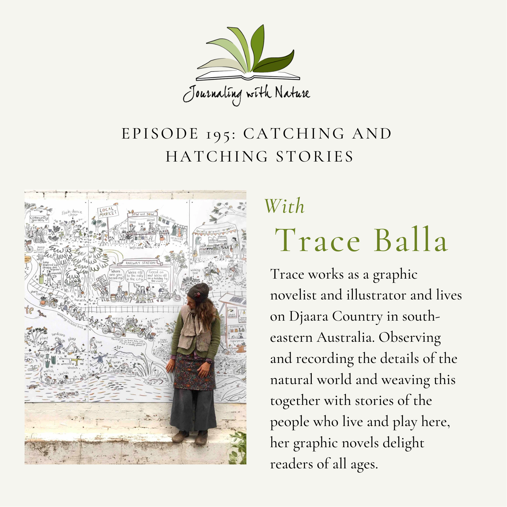Episode 195: Trace Balla – Catching and hatching stories