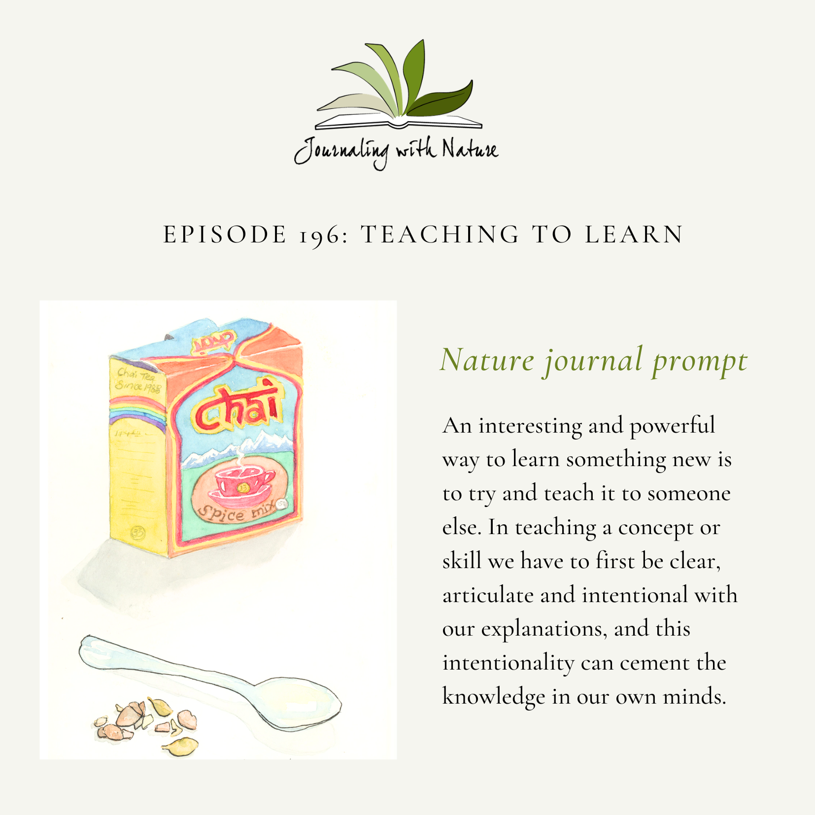 Episode 196: Teaching to learn