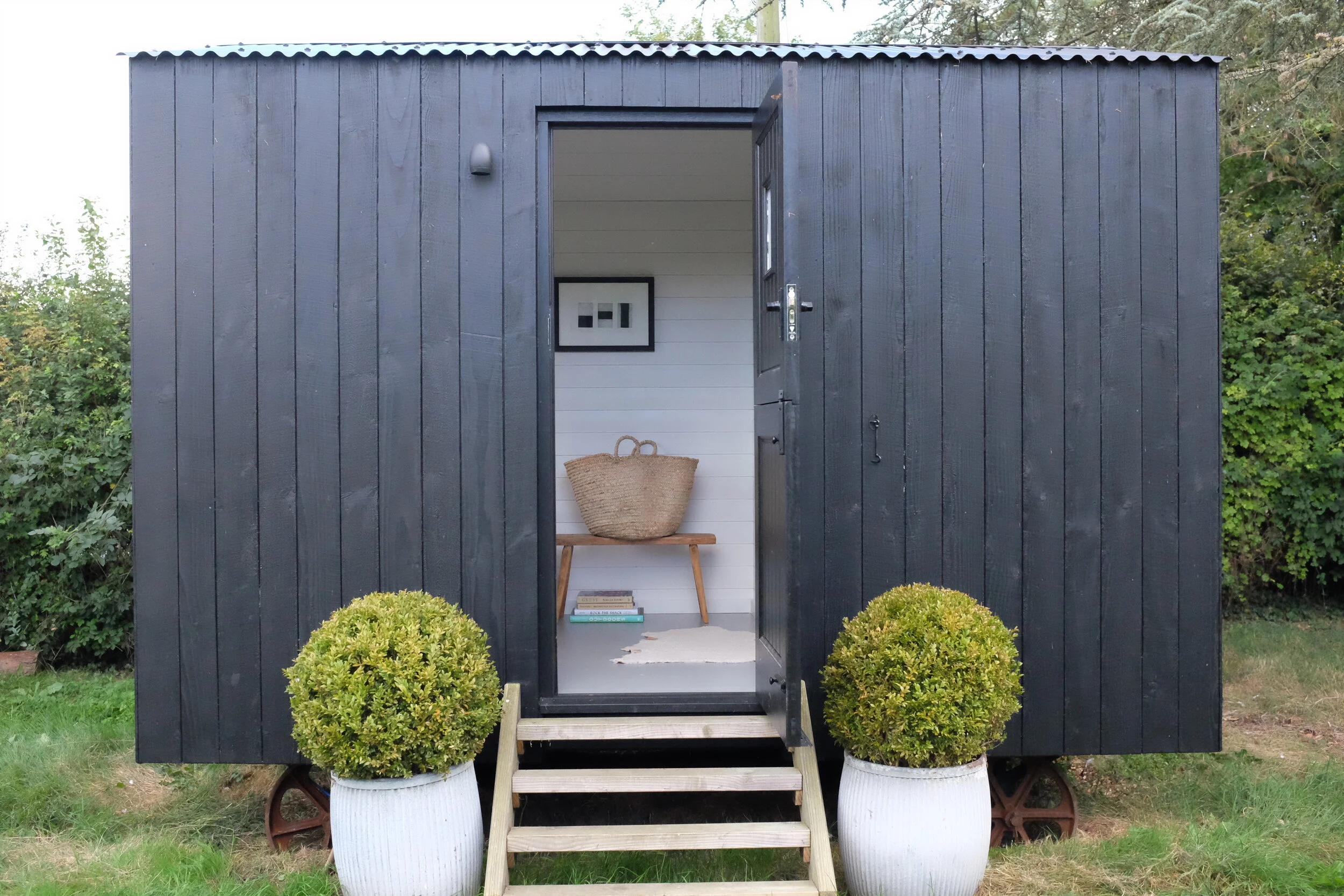 Rolling Cabin open door