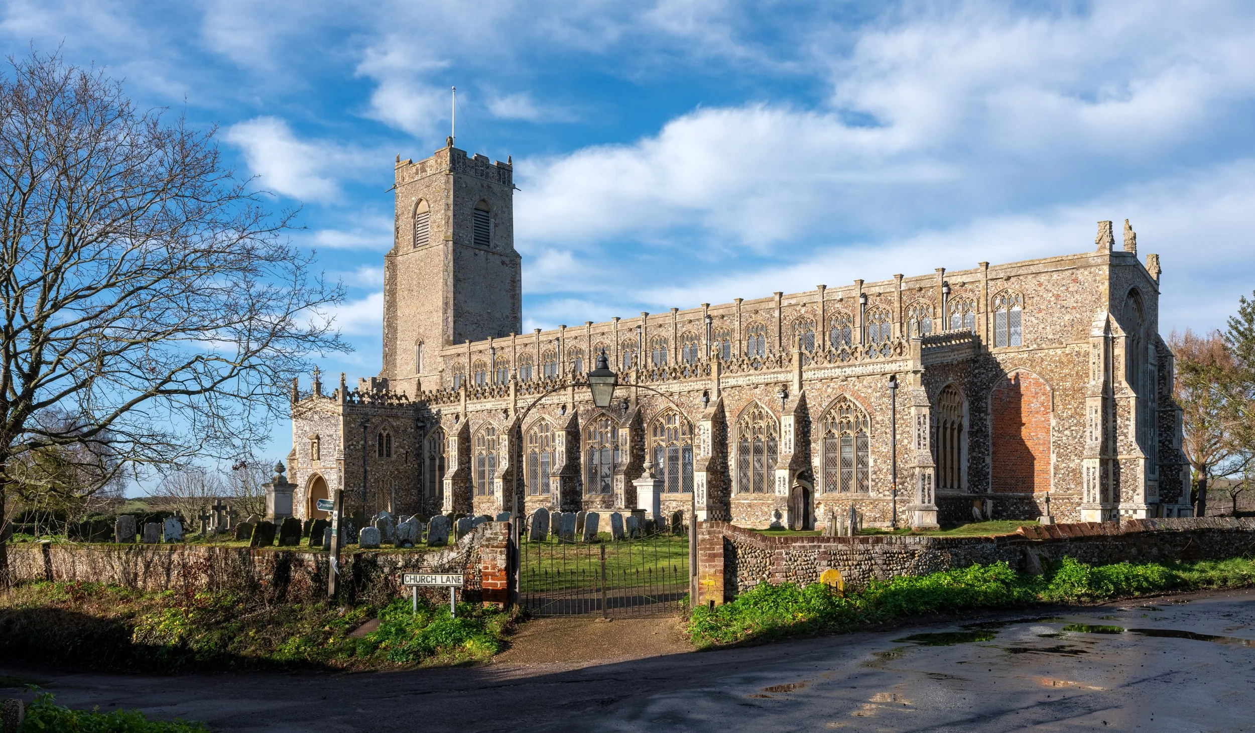 New Insertion in Blythburgh Church Suffolk : Charles Morris LVO