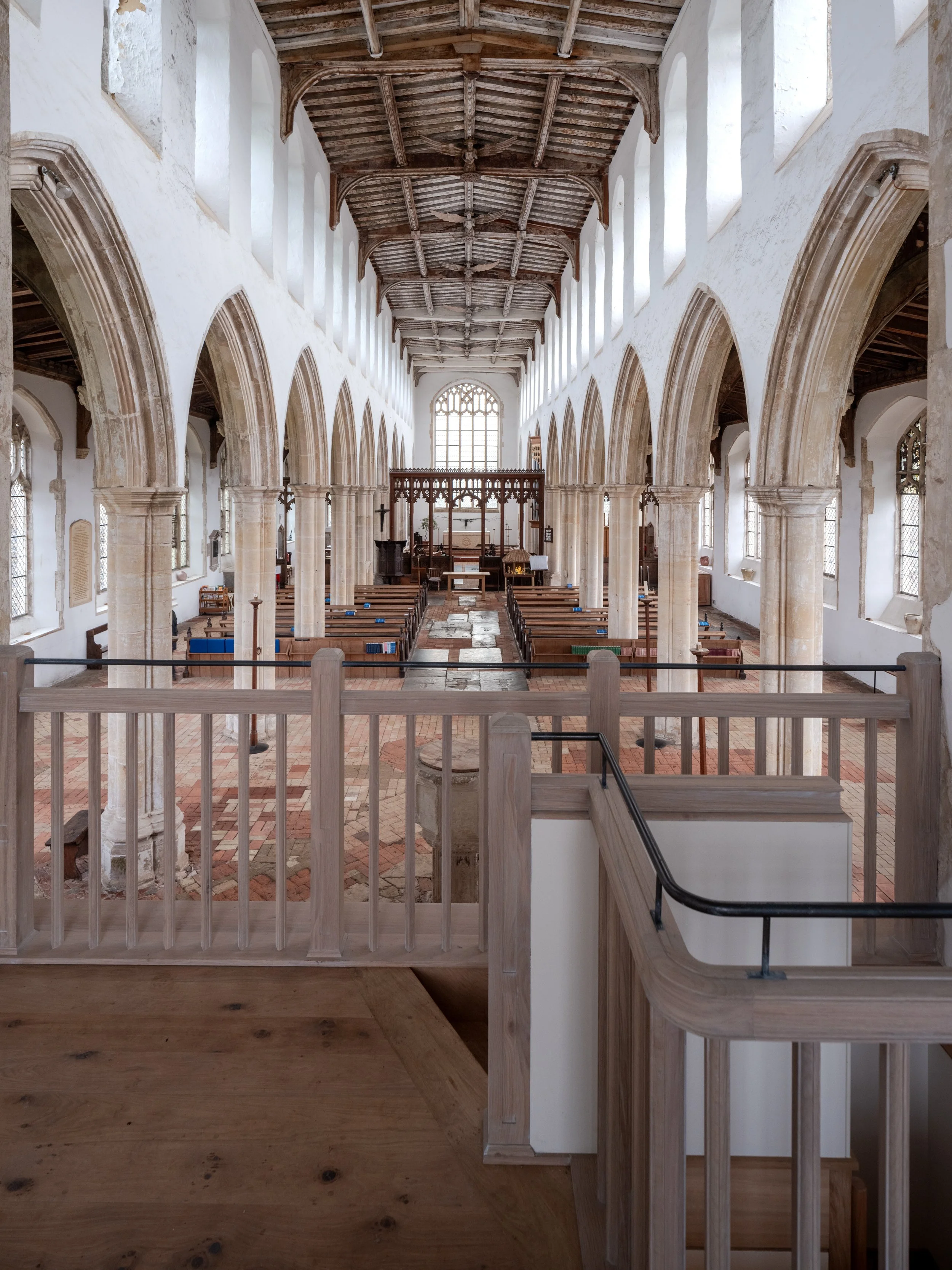 New Insertion Blythburgh Church Suffolk : Charles Morris LVO