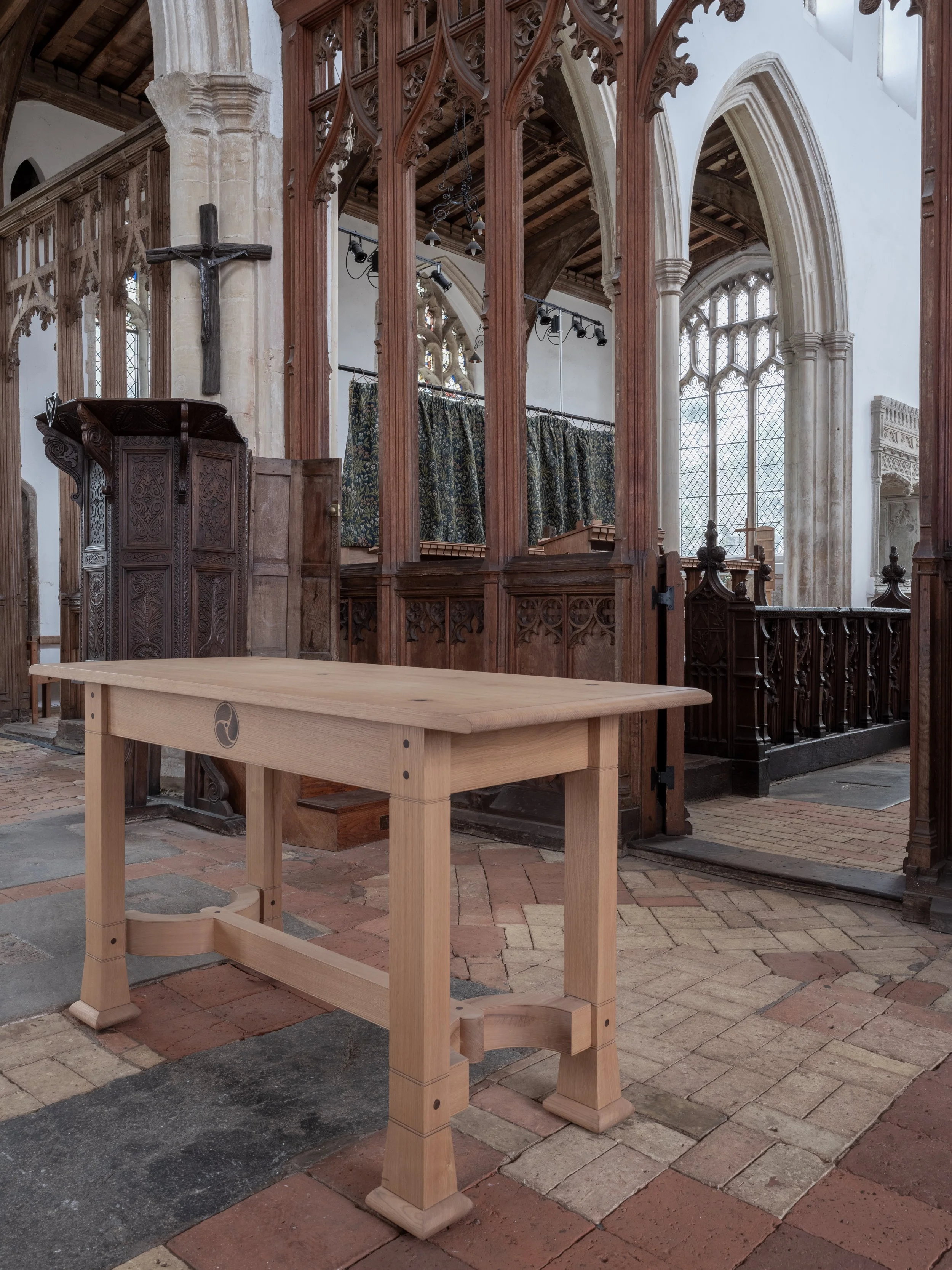New Altar Blythburgh Church Suffolk : Charles Morris LVO