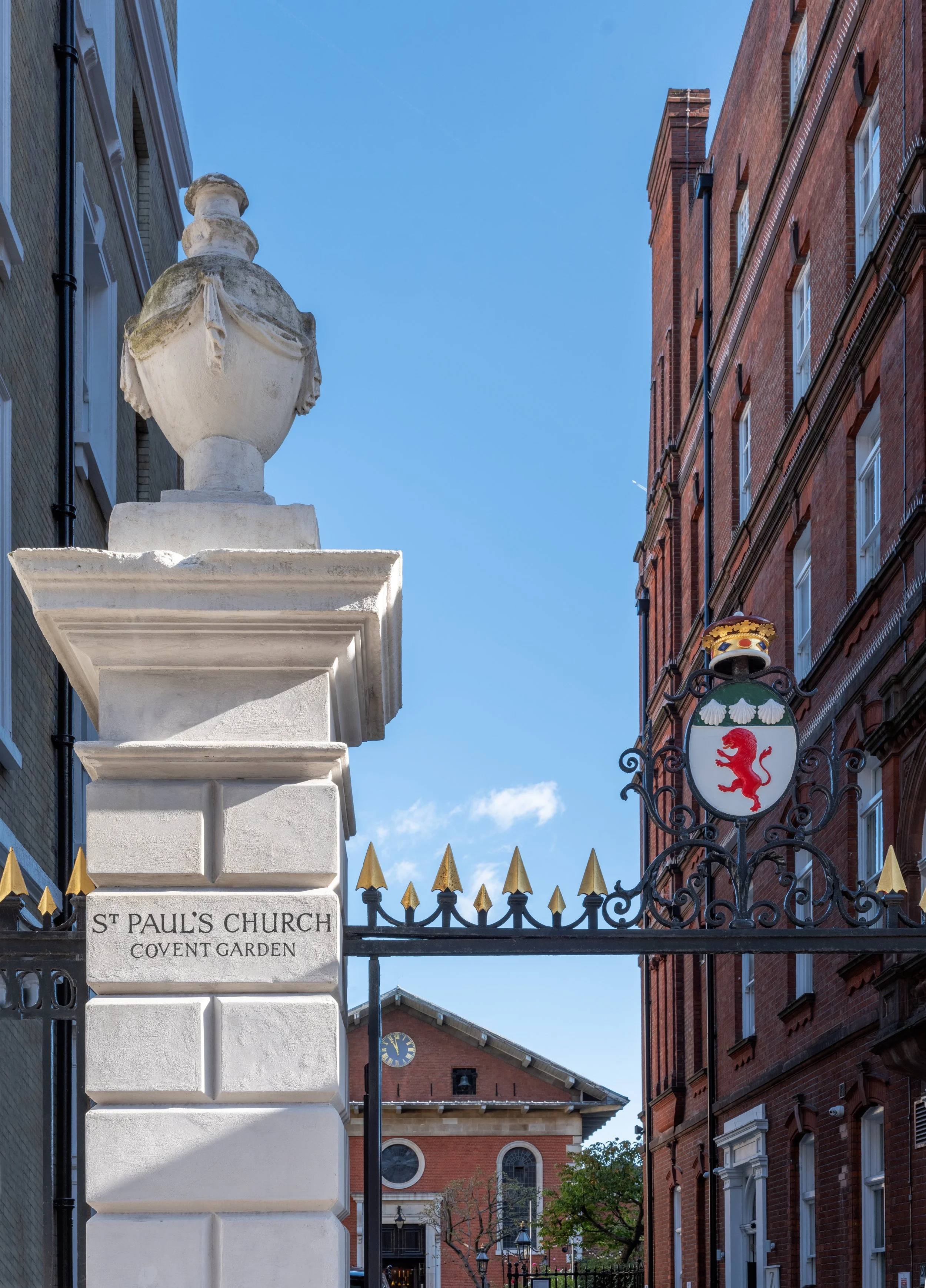 New Gates to St Paul's Covent Garden : London Historic
