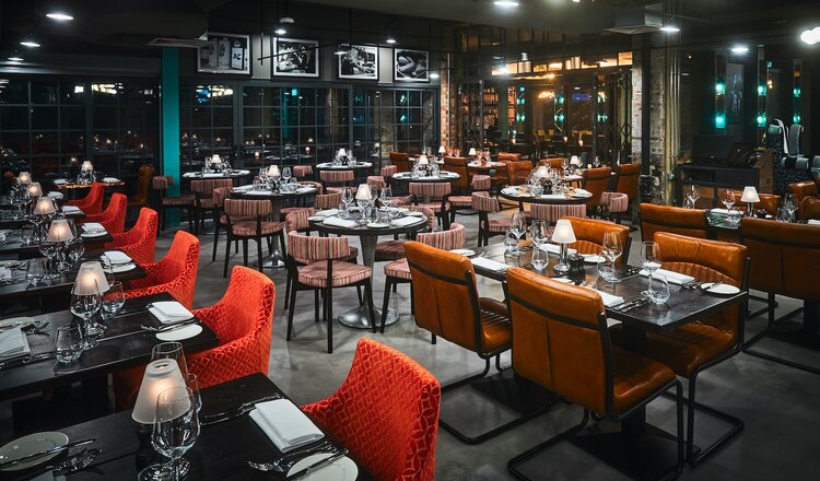 Mr. White’s English Chophouse features home-grown classics from land and sea.