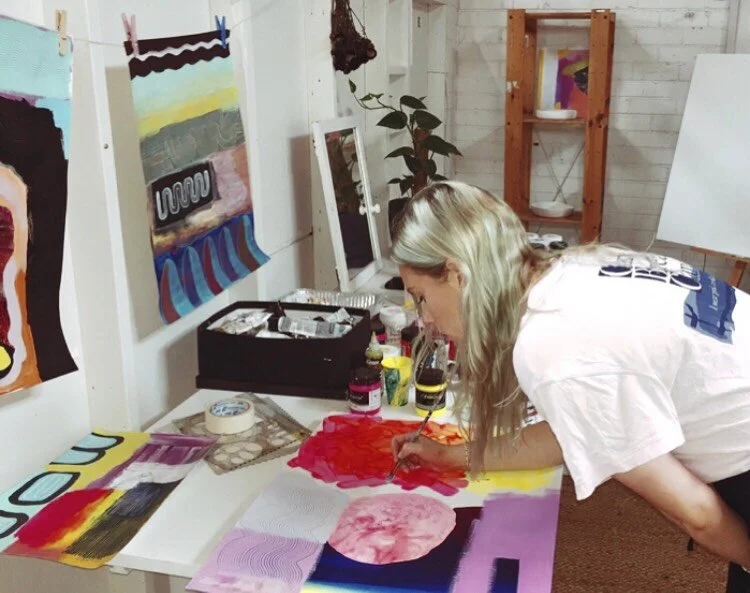 From berets to balance: Felicity Burke has always been an artist, even when she’s not