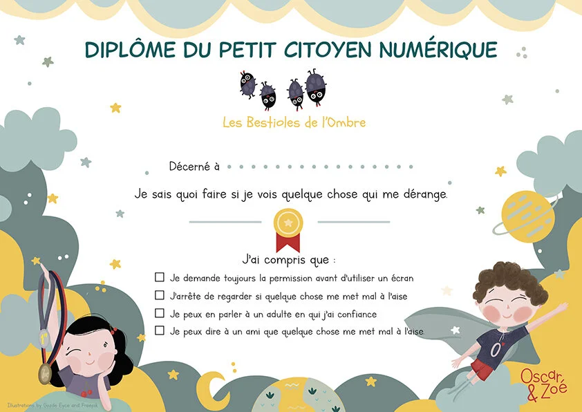 Diplôme du petit citoyen numérique