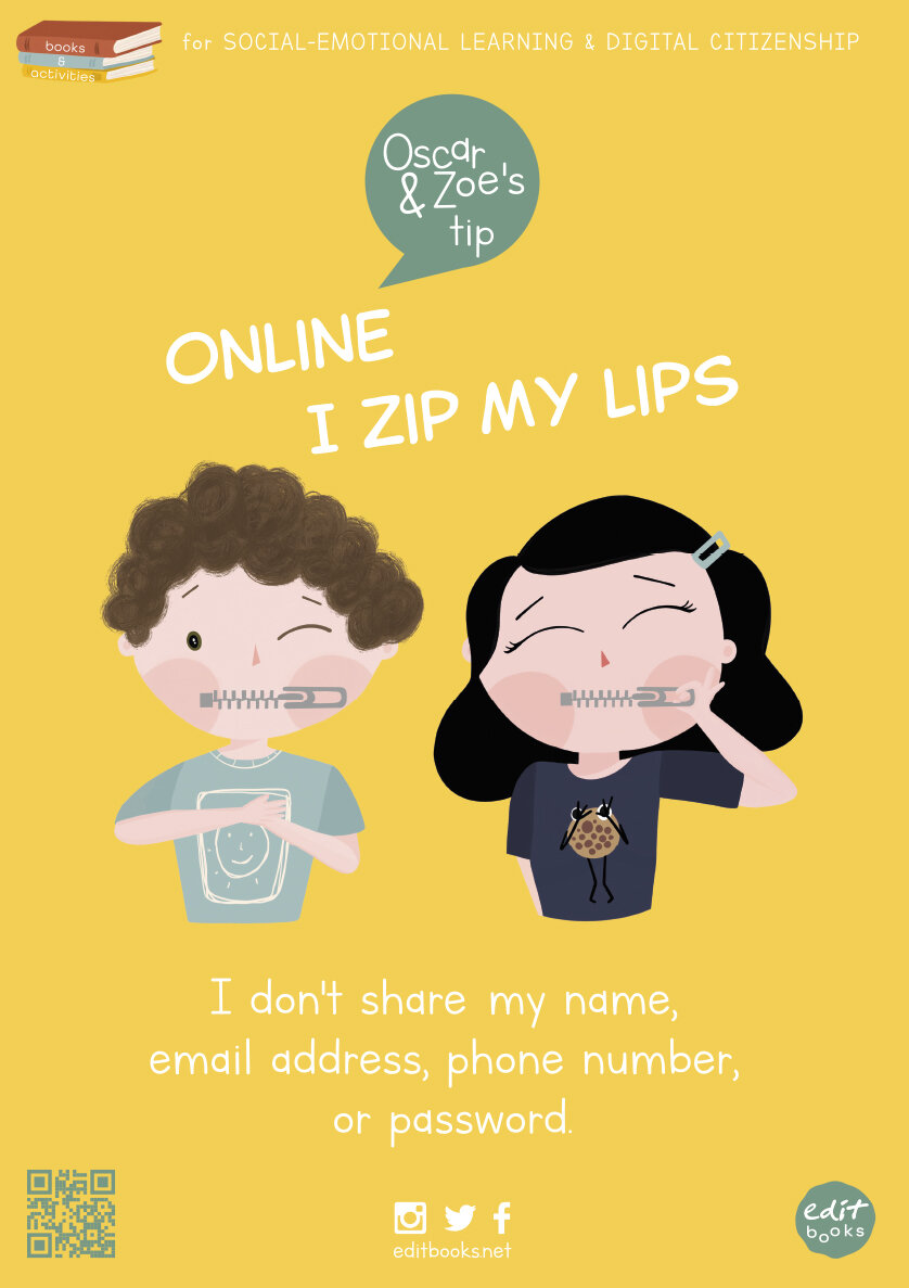Poster_Oscar and Zoe_Online I zip my lips_BD.jpg