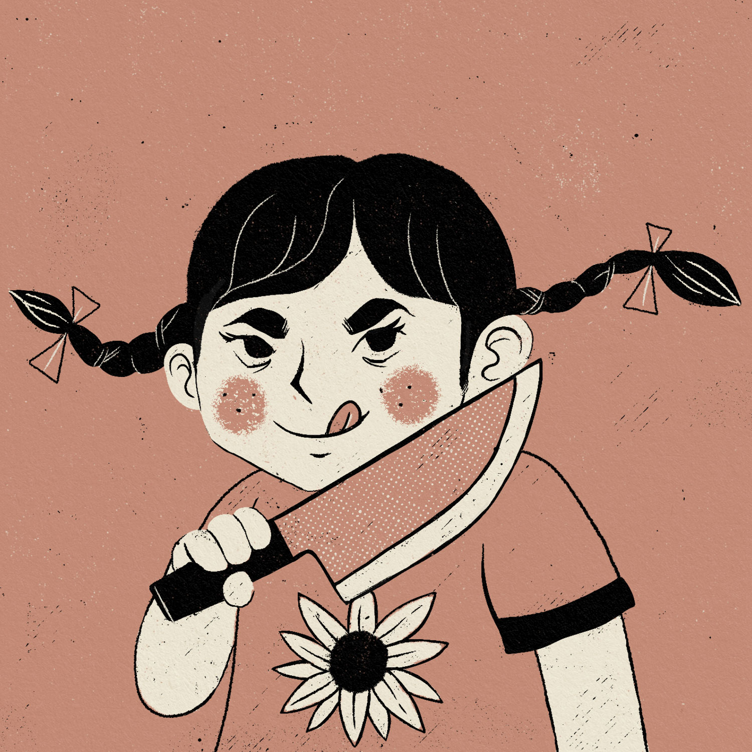 TINA TRAN : A Melbourne-based freelance illustrator and graphic designer who has a tendency to absentmindedly drift off into another dimension. Her work is often playfully bizarre, drawing inspiration from mid-century illustrations and design, vintage animation and classic children's book characters.