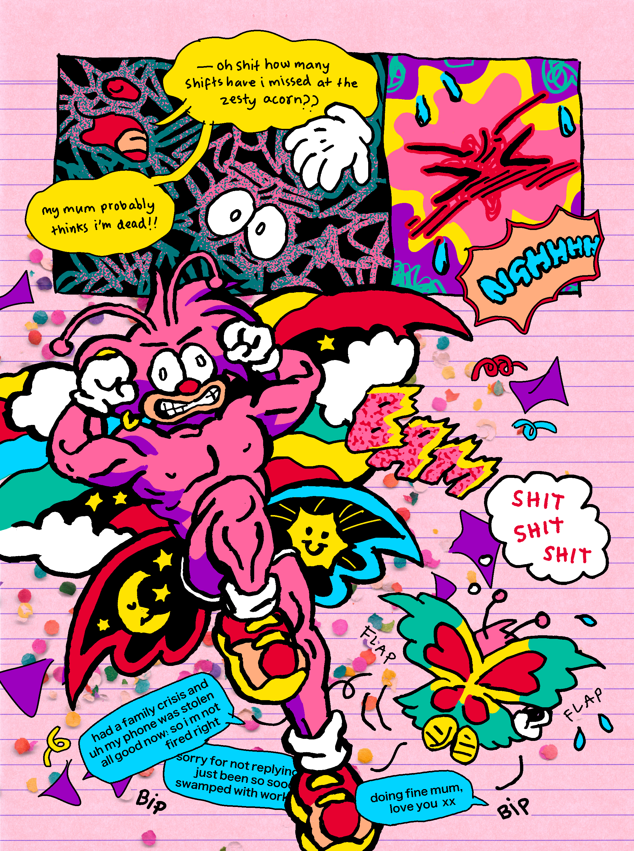 MARLO MOGENSEN : Marlo Mogensen is a 26 year old cartoonist. He makes hot and fun cartoon drawings about being gay and neurotic.