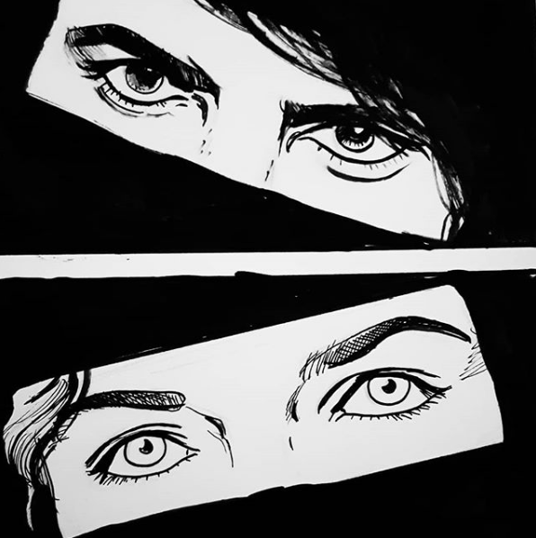 EMILY N3VER: Emily N3ver makes zines and illustrations. N3ver draws from the subjects of mortality, sexuality and horror. Her drawings directly respond to her experience as a bisexual female artist. Inspired by the concept of flawed beauty and living legends, N3ver creates Modern Mythology.
