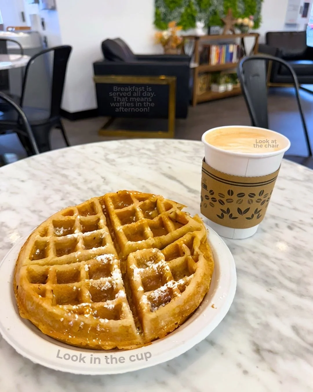 Could you find our secret message? 🤭🤔

📍 Find us on Main Street in Bel Air, MD
🚗 Our drive-thru is OPEN!
⏰ Hours: Mon&ndash;Sat 7:30&ndash;4 | Sun 7:30&ndash;3