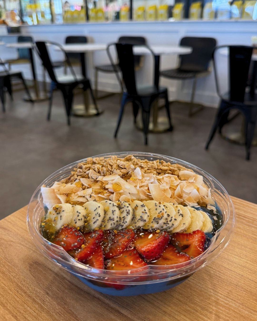 Delicious and pretty! Our smoothie bowls taste just as good as they look!

📍 Find us on Main Street in Bel Air, MD
🚗 Our drive-thru is OPEN!
⏰ Hours: Mon&ndash;Sat 7:30&ndash;4 | Sun 7:30&ndash;3