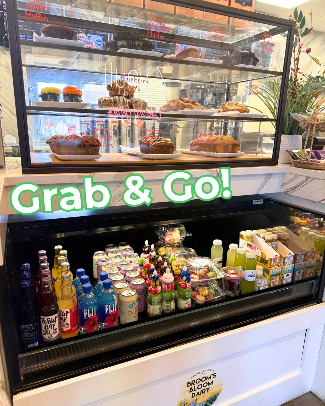 For on-the-go mornings or busy days, our grab and go section lets you pop in for a quick drink or bite!

📍 Find us on Main Street in Bel Air, MD
🚗 Our drive-thru is OPEN!
⏰ Hours: Mon&ndash;Sat 7:30&ndash;4 | Sun 7:30&ndash;3