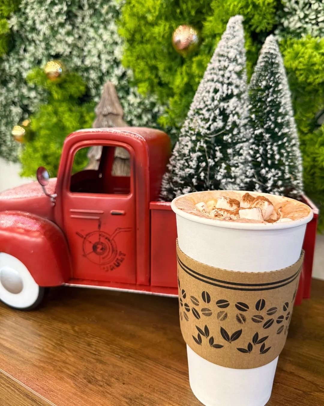 A Peppermint Mocha, please! 

📍 Find us on Main Street in Bel Air, MD
🚗 Our drive-thru is OPEN!
⏰ Hours: Mon&ndash;Sat 7:30&ndash;4 | Sun 7:30&ndash;3