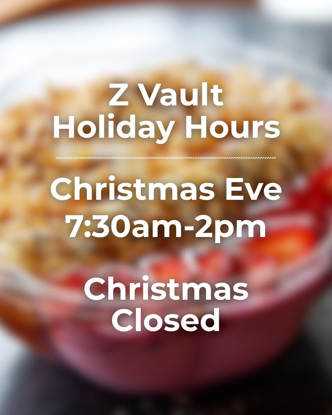 🎄 Holiday Hours Update 🎄

We&rsquo;ll be adjusting our hours to spend time with loved ones. Thank you for understanding and for supporting our small business this season!

📍 Find us on Main Street in Bel Air, MD
🚗 Our drive-thru is OPEN!
⏰ Hours: