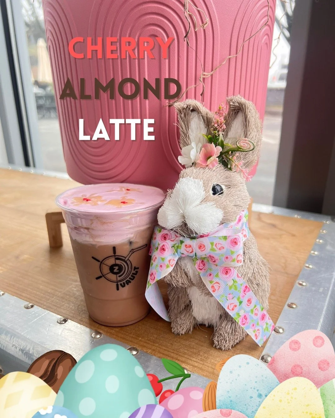 Available now!
Inspired by the Cherry Blossoms🌸 
Try our new 🍒Cherry Almond Latte☕ to welcome in the Spring Season!

📍 Find us on Main Street in Bel Air, MD
🚗 Our drive-thru is OPEN!
⏰ Hours: Mon&ndash;Sat 7:30&ndash;4 | Sun 7:30&ndash;3