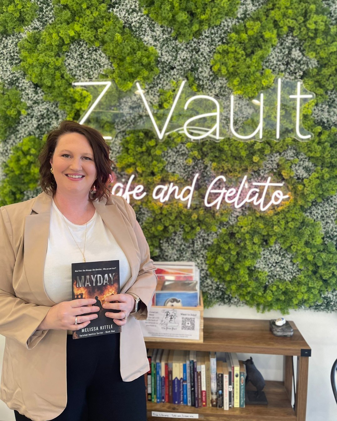 Happy to announce that author Melissa Kittle will be in store on Saturday, April 25th from 10am to 1pm! 

Bring in your copy of her book "Mayday" for a signing and meet the author.

Limited copies will be available for purchase!