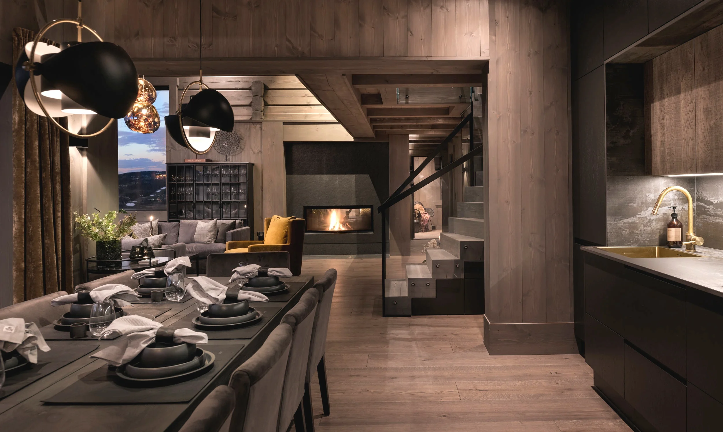 LHM 4 Kvitfjell, Norway.  Oj Design and Interior / LHM Gruppen
