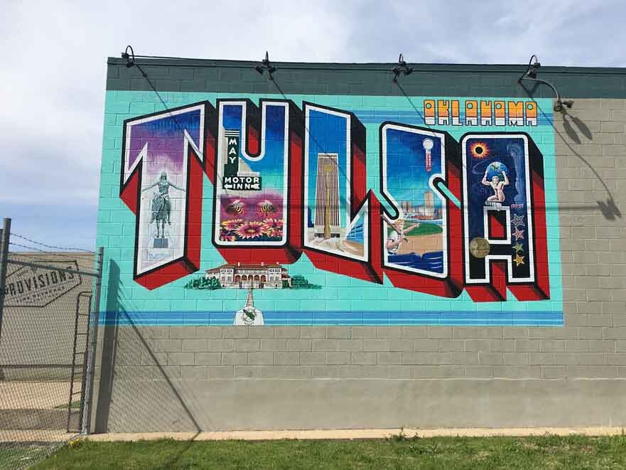 Must See Tulsa Murals with Map Tulsa Tours