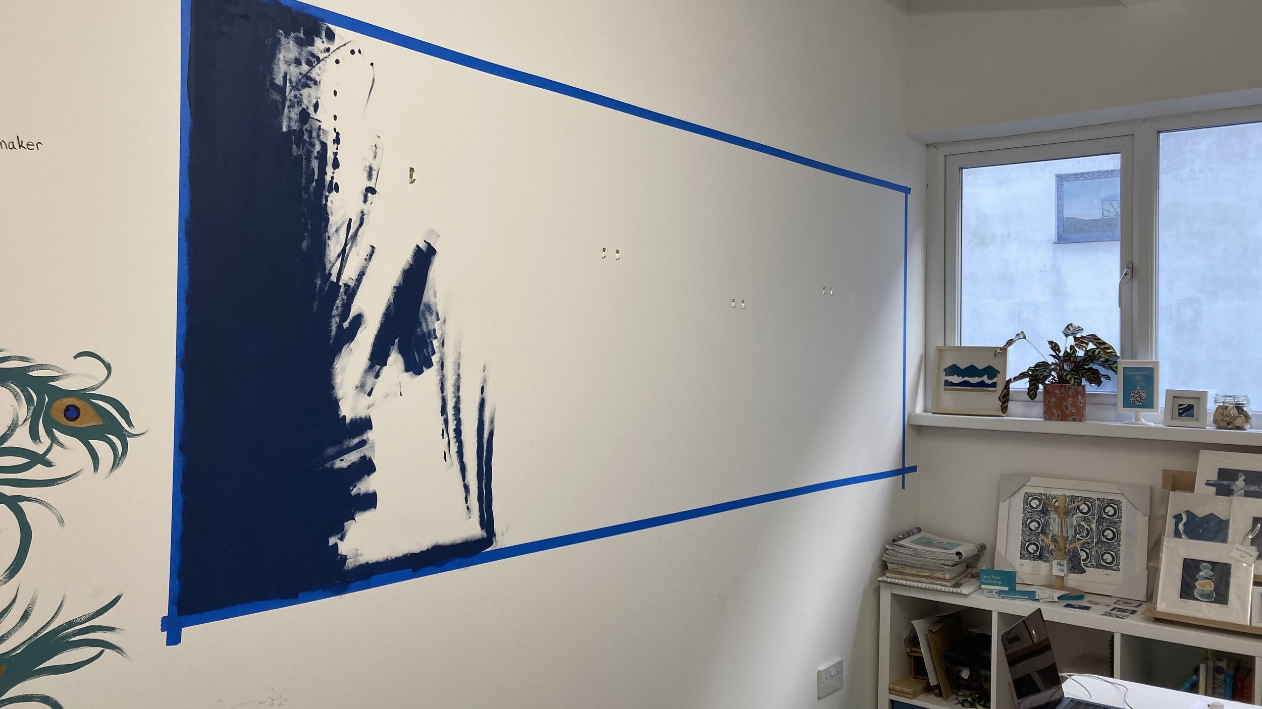 painting a feature rectangle on a wall