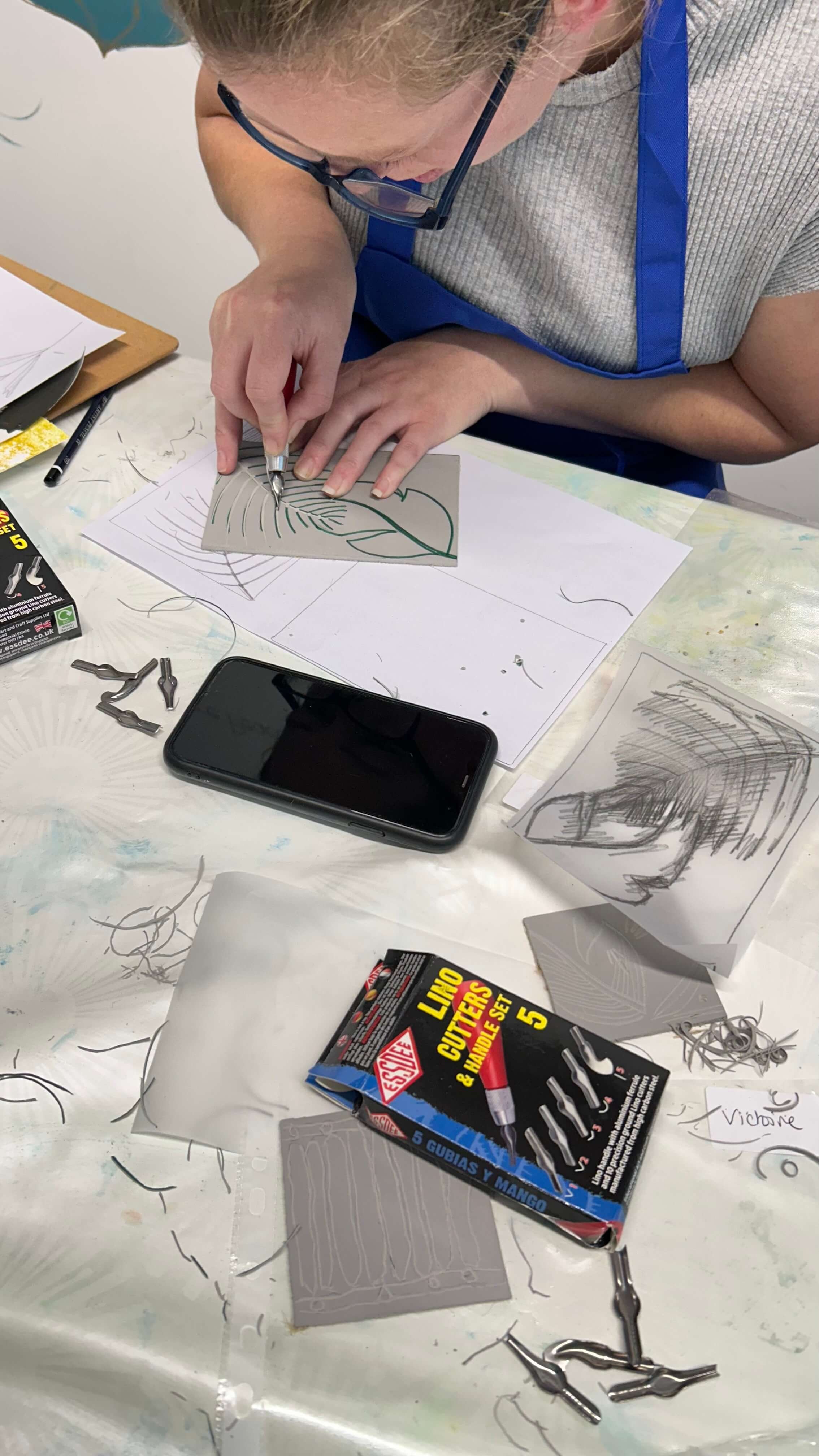 Lino Printing Workshop