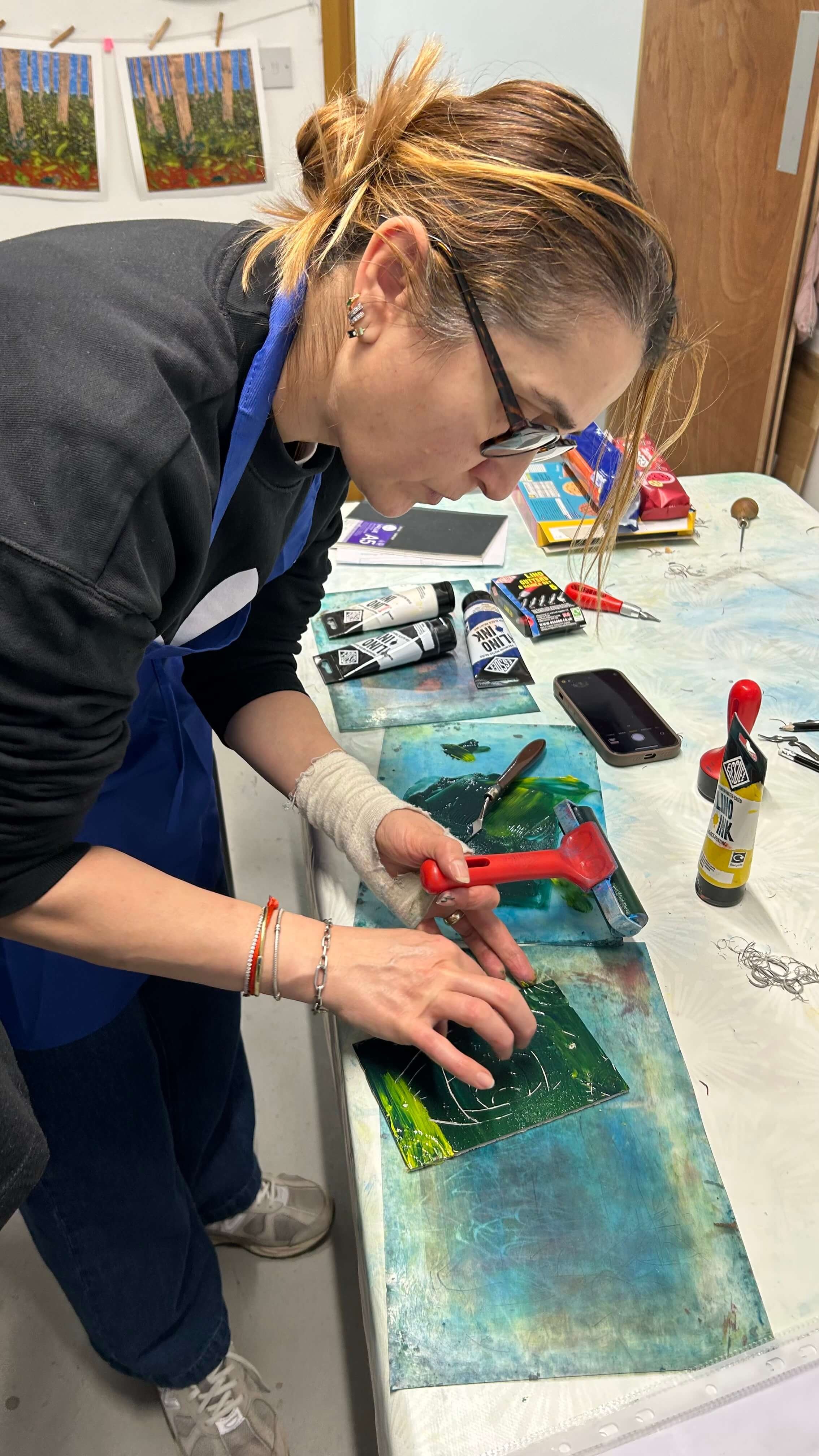 Lino Printing Workshop