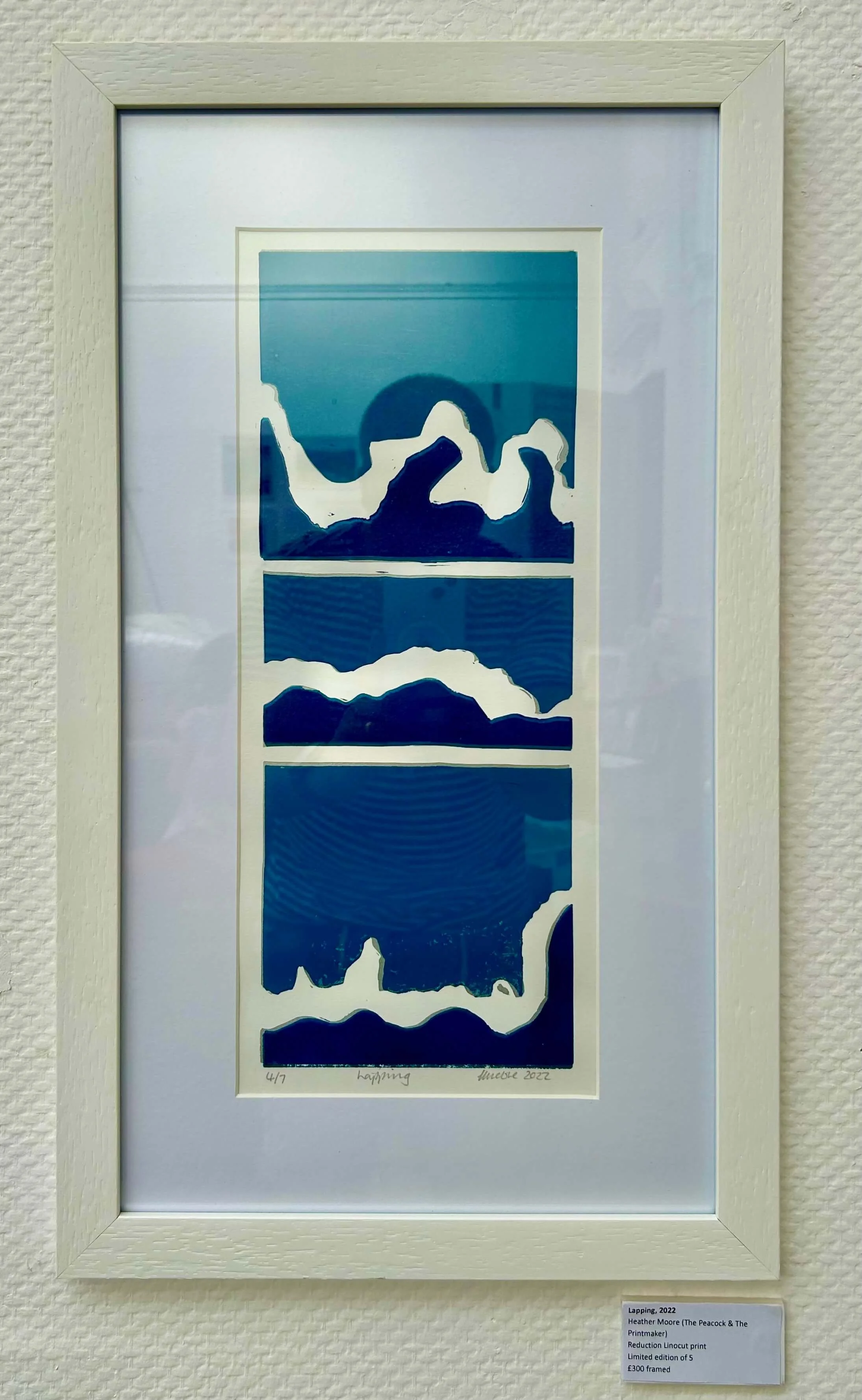 Lancaster Art Fair 2025 Original Lapping Sea Print.jpeg