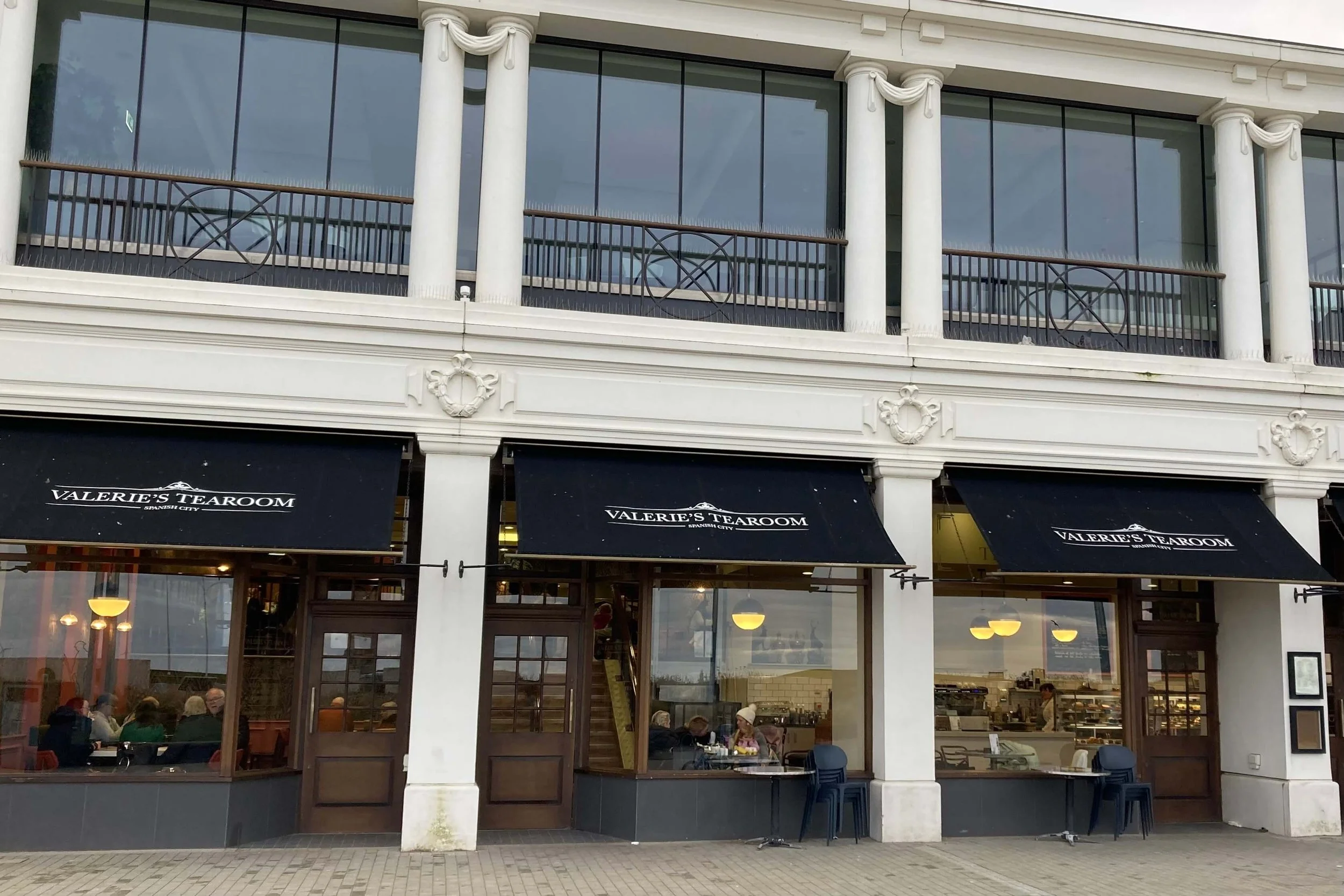 Valerie's Tea Room frontage